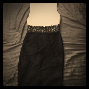 A medium length, fancy dress!